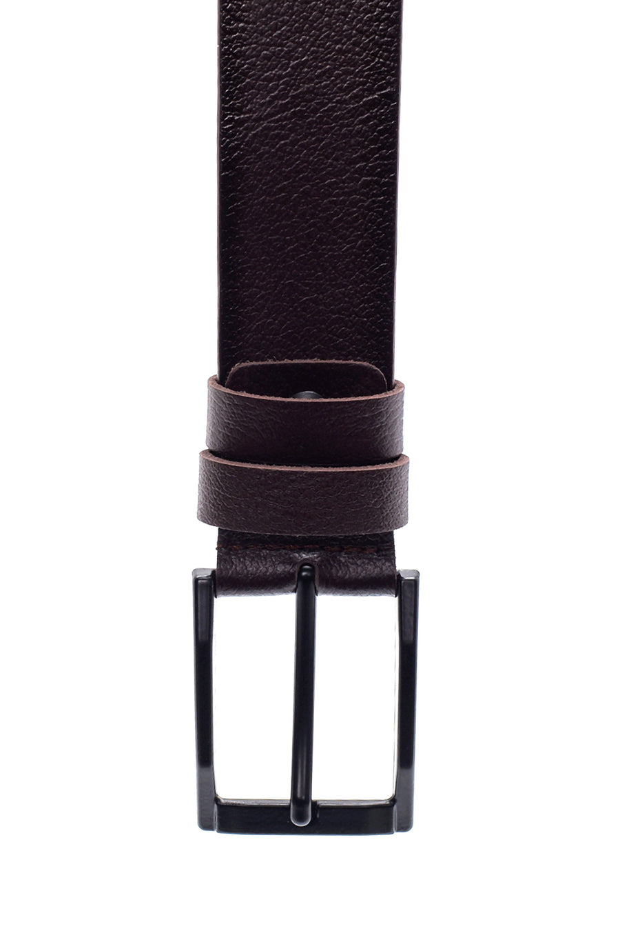 Men's Brown Leather Belt