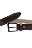 Men's Brown Leather Belt | Derimod