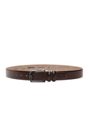 Men's Brown Leather Belt | Derimod