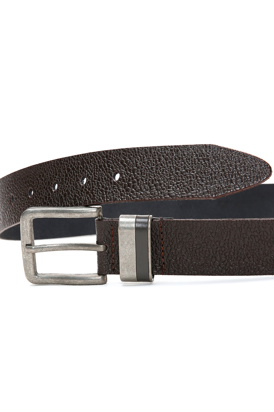 Men's Brown Leather Belt