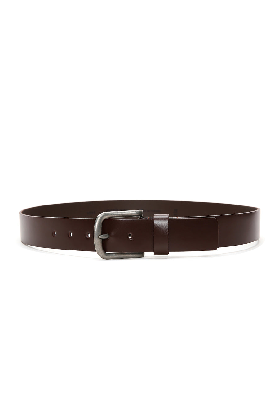 Men's Brown Leather Belt