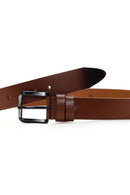 Men's Brown Leather Belt | Derimod