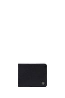 Men's Black Leather Wallet | Derimod