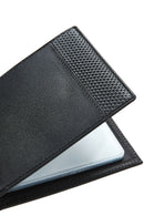 Men's Black Leather Wallet | Derimod