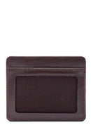 Men's Brown Leather Card Holder | Derimod