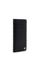 Men's Black Leather Wallet | Derimod