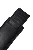 Men's Black Leather Wallet | Derimod
