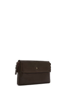 Men's Brown Leather Wallet | Derimod