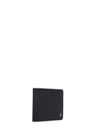 Men's Black Printed Leather Wallet | Derimod