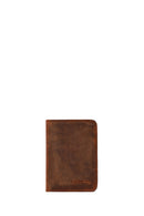 Men's Brown Leather Cardholder | Derimod