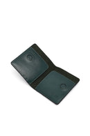 Men's Green Leather Card Holder | Derimod