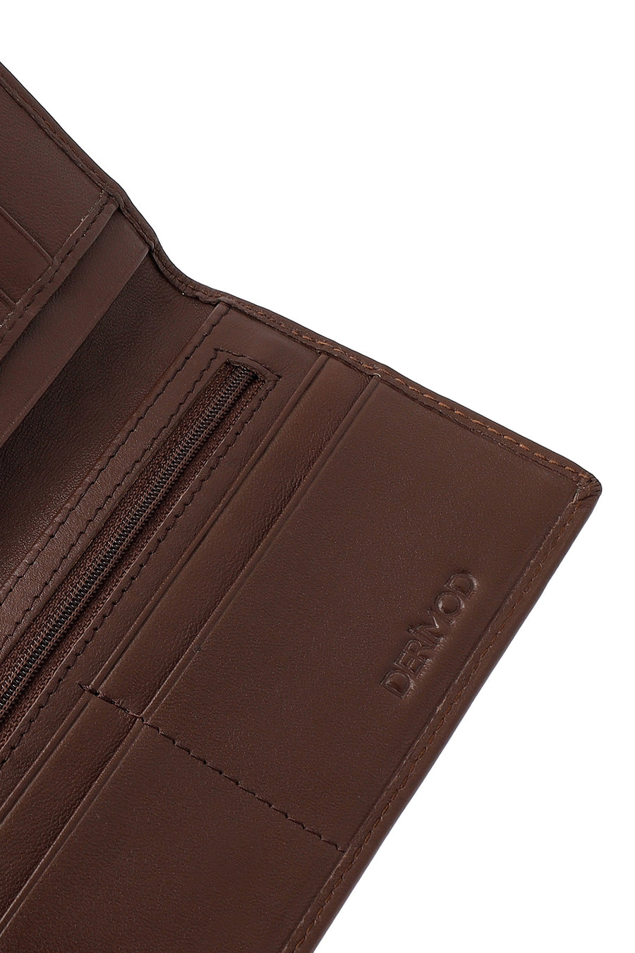 Men's Brown Braided Leather Wallet