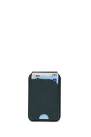 Male Green Leather Magnetic Wallet | Derimod