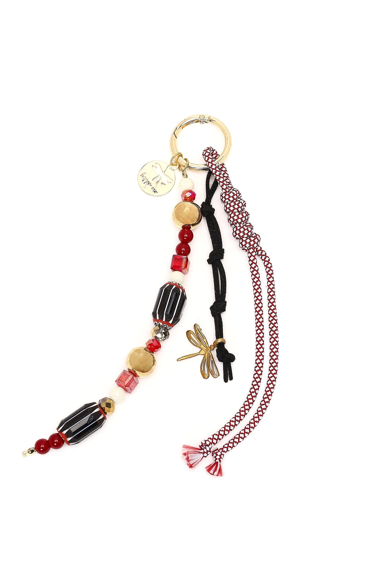 Women's Black Beaded Metal Charm 000A2D470314 | Derimod