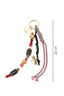 Women's Black Beaded Metal Charm | Derimod