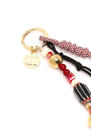 Women's Black Beaded Metal Charm | Derimod