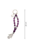 Kadın Mor Boncuklu Metal Charm | Derimod