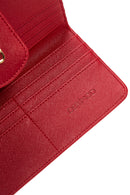Women's Red Wallet | Derimod