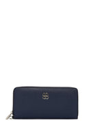 Women's Navy Blue Wallet | Derimod