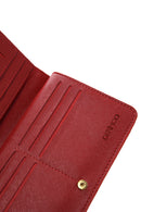 Women's Red Wallet | Derimod