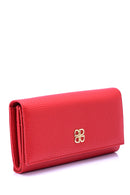 Women's Red Wallet | Derimod