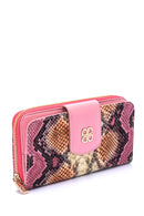 Women's Crocodile Pattern Wallet | Derimod