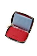 Women's Black Red Detailed Card Holder | Derimod