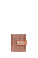 Woman Bronze Printed Cardholder | Derimod