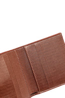 Woman Bronze Printed Cardholder | Derimod