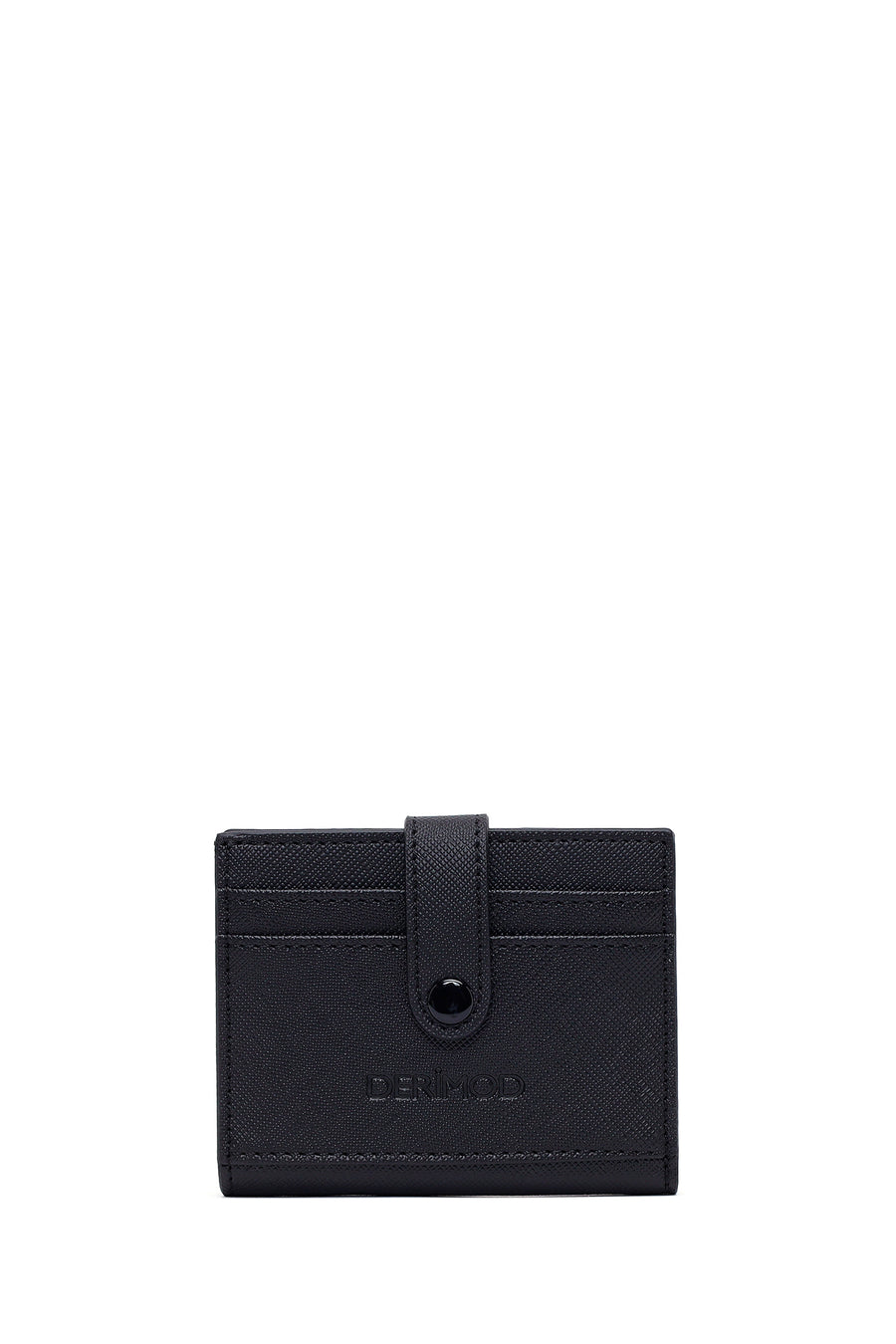 Male Black Printed Card Holder 000A2D5105CV | Derimod