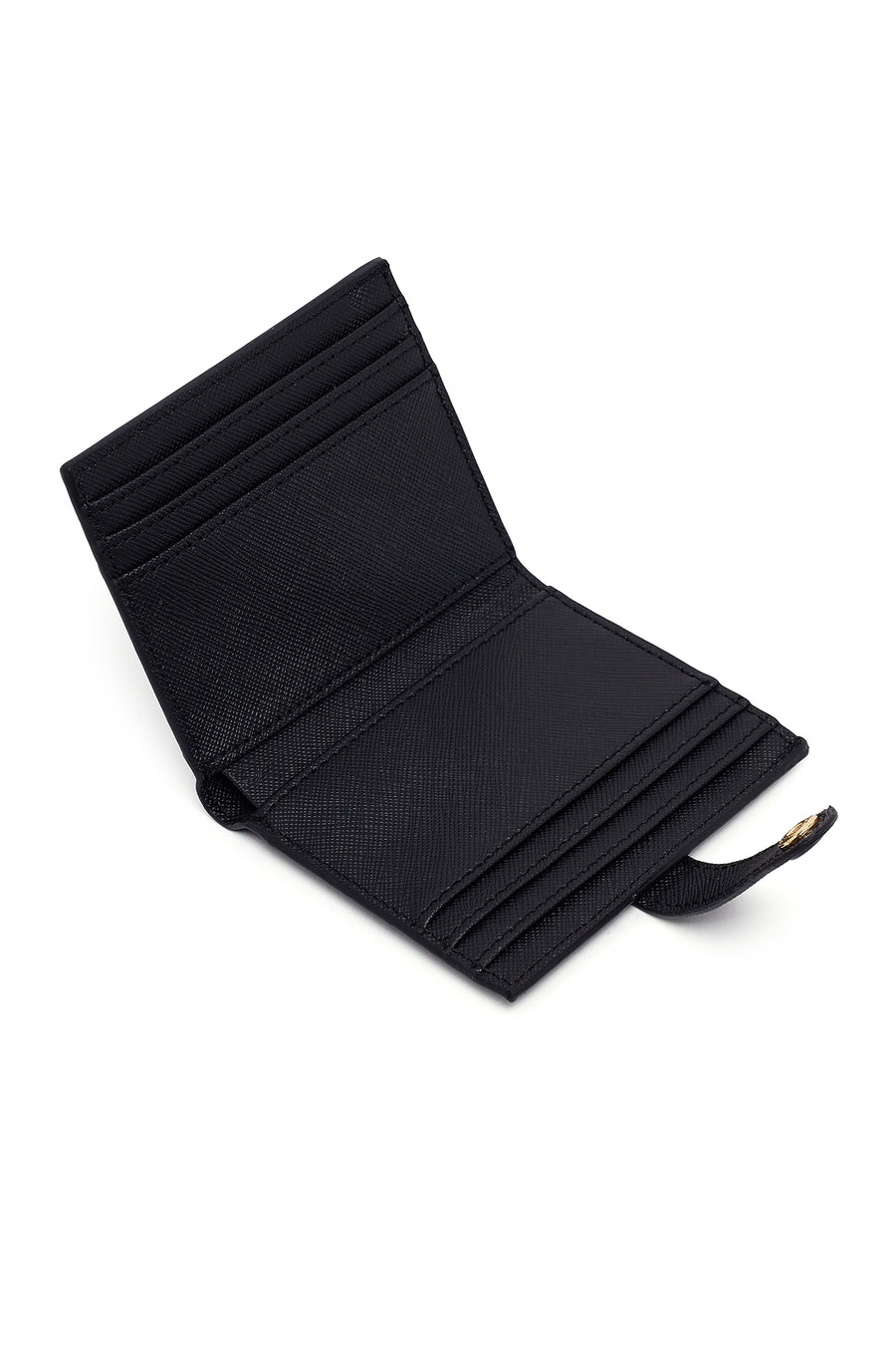 Male Black Printed Card Holder
