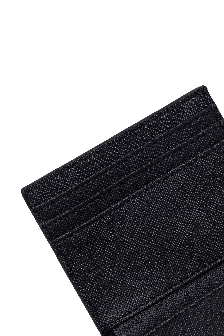 Male Black Printed Card Holder