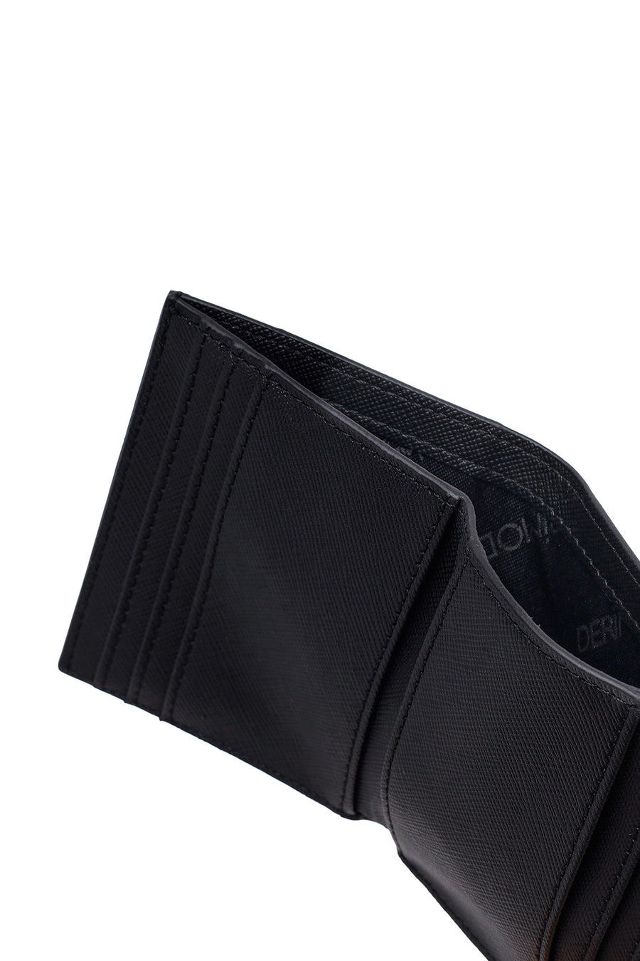 Male Black Printed Card Holder