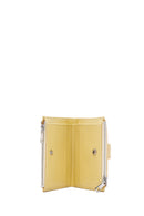 Women's Yellow Knit Wallet | Derimod