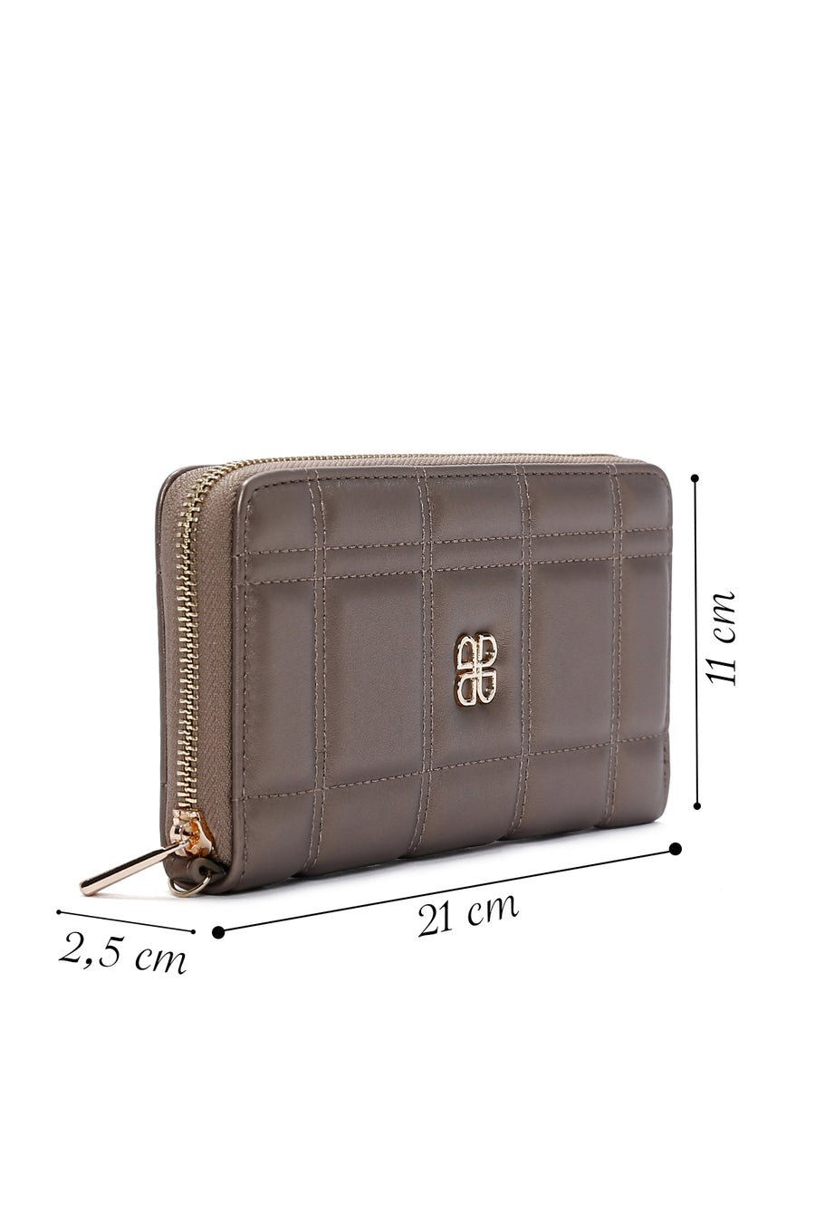 Women's Copper Quilted Wallet