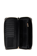 Women's Black Leopard Wallet | Derimod