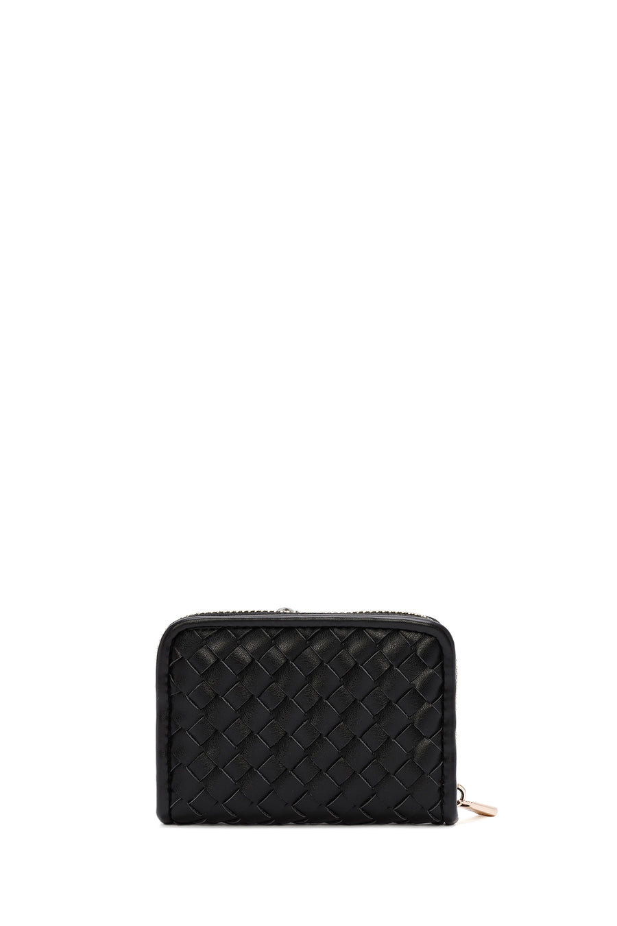 Women's Black Knit Wallet