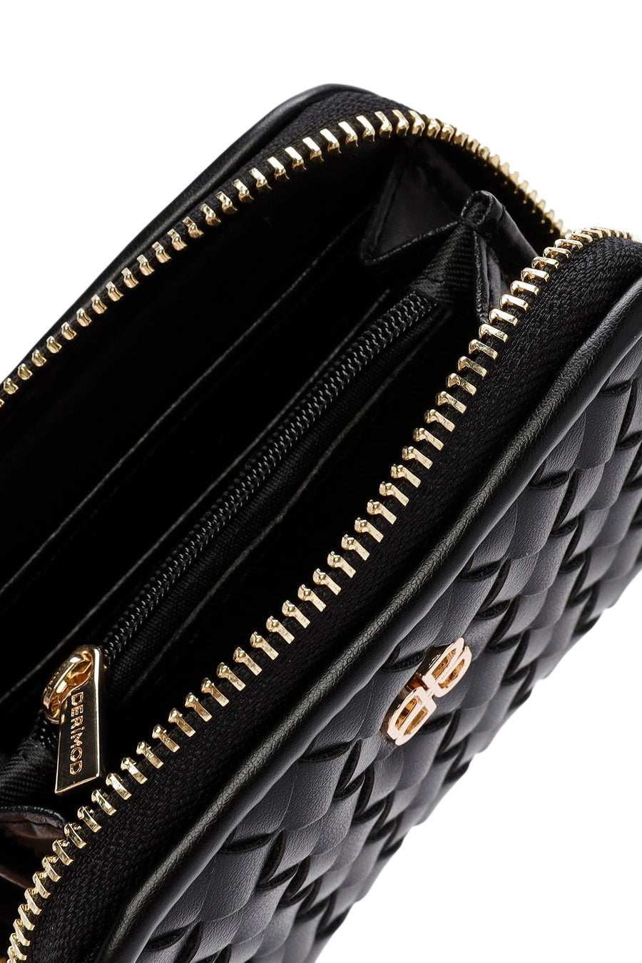 Women's Black Knit Wallet