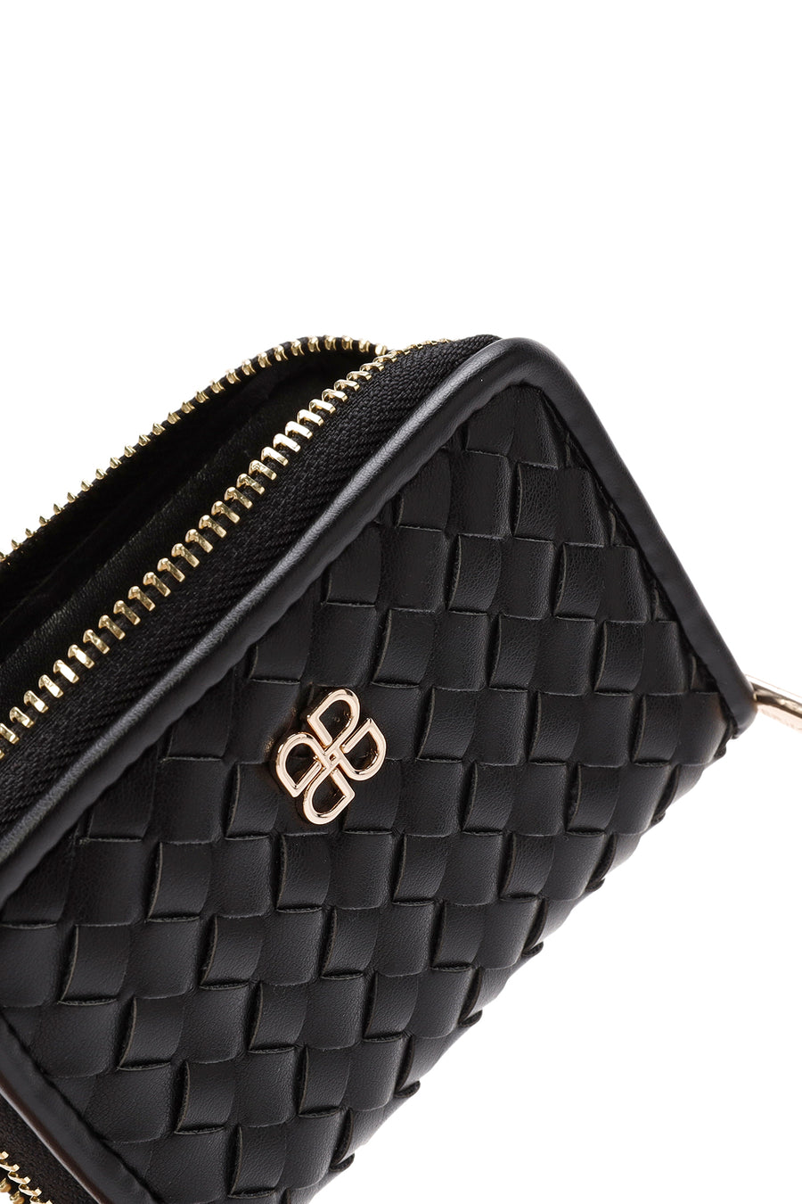 Women's Black Knit Wallet