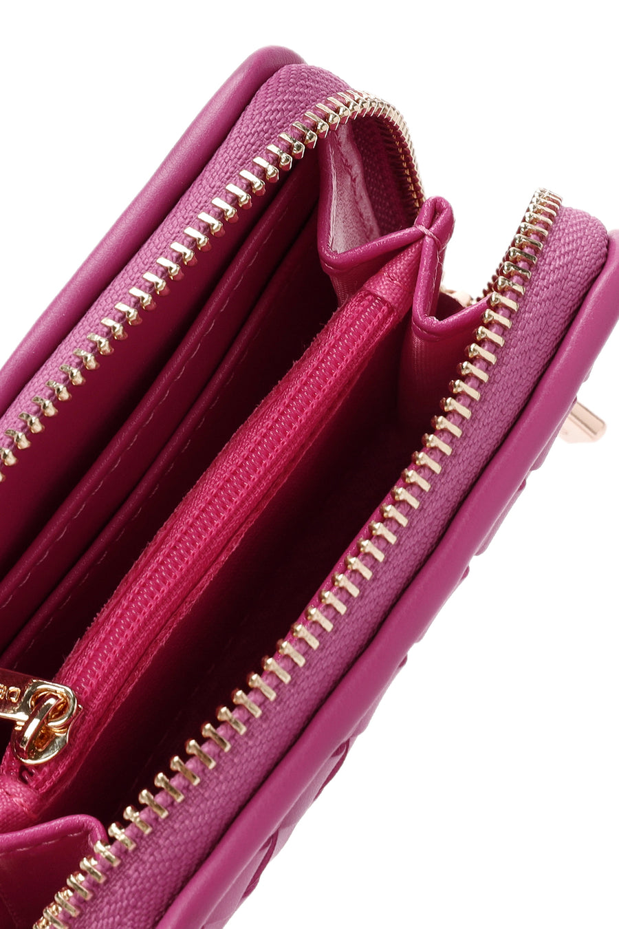 Women's Fuchsia Knit Wallet