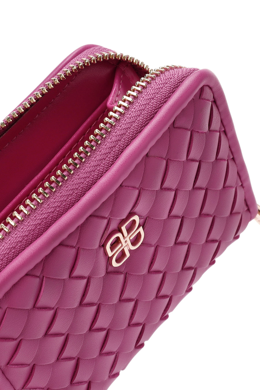 Women's Fuchsia Knit Wallet