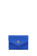 Women's Blue Printed Wallet | Derimod
