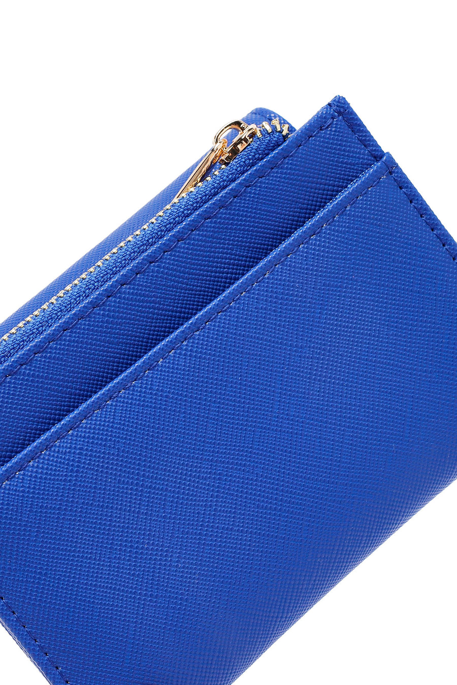 Women's Blue Printed Wallet