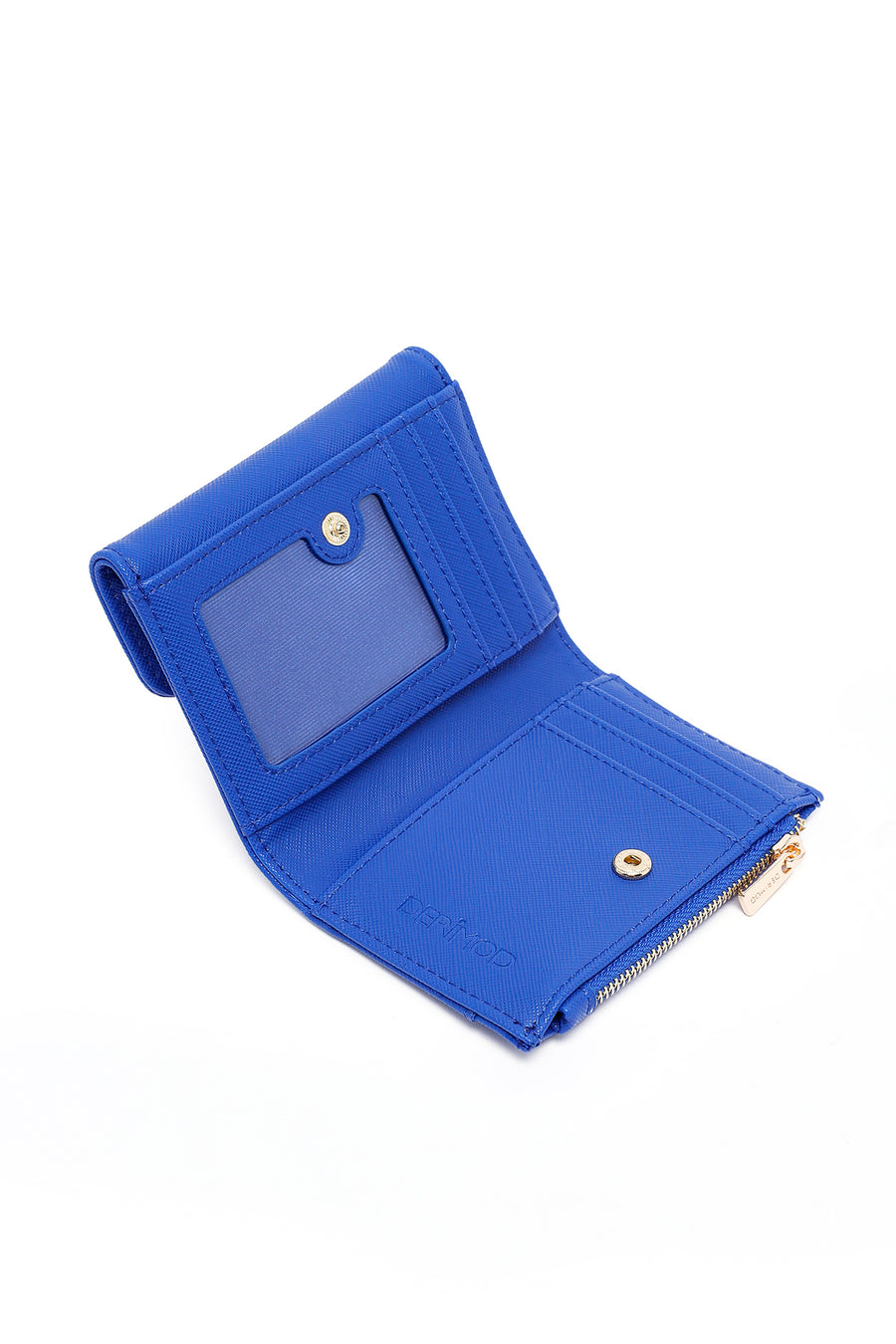 Women's Blue Printed Wallet