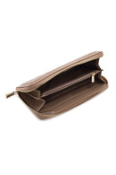 Women's Mink Quilted Wallet | Derimod