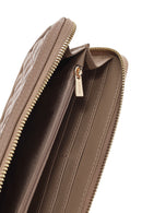 Women's Mink Quilted Wallet | Derimod