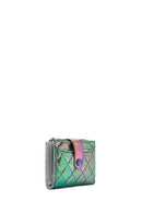 Women's Pink Printed Wallet | Derimod