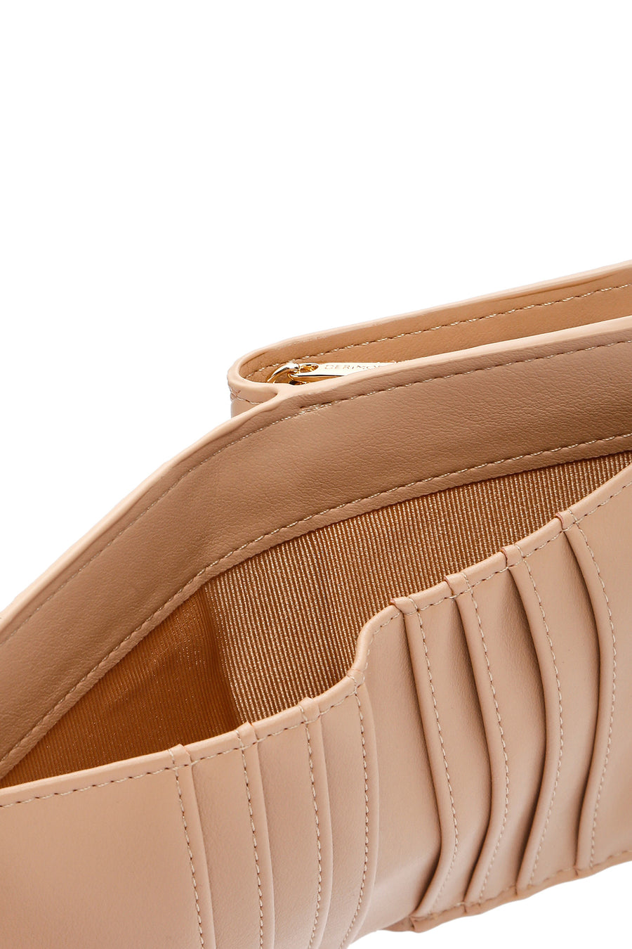 Women's Beige Printed Wallet