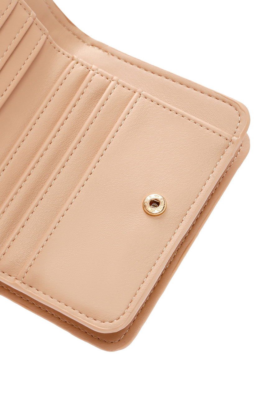Women's Beige Printed Wallet