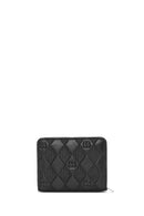 Women's Black Printed Wallet | Derimod